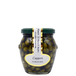 CAPERS IN OLIVE OIL GR.185